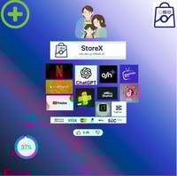 ارقام موردين الاشتراكات مثل يوتيوب بريميوم نتفلكس...