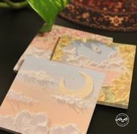 ورق ملاحظات 50 ورقه لوحة زيتية ثلاثية الأبعاد لمنا...