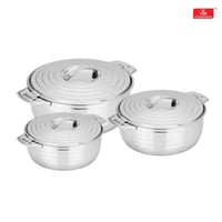 طقم حافظ طعام من السيف 5+3.5+2.5 لتر