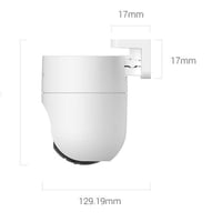 كاميرا EZVIZ واي فاي بدقة (4MP تدعم +2K) بانورامية...