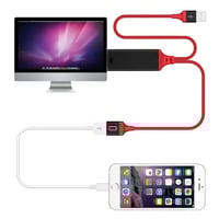 تحويلة لايتنج و مخرج (USB) الى اتش دي , بطول 2 متر