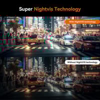 داش كام DDPAI N1 كاميرا امامية وخلفية