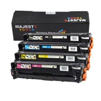 مجموعة خراطيش حبر ماجيستي متعددة الألوان CF210A/CF...