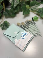 فرش مكياج ميني ( 8 فرش متعددة الاستخدام )