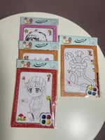 كرت التلوين المائي