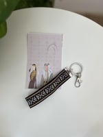 ميدالية قماش بتصميم شعبي