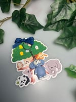 ميدالية حيوانات الغابة