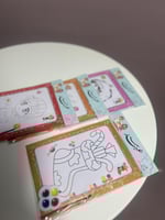 كرت التلوين المائي