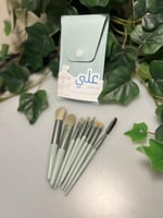 فرش مكياج ميني ( 8 فرش متعددة الاستخدام )