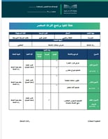 عرض تقديمي وخطة وتقارير برنامج التراث المعاصر- الم...