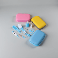 طقم العناية بأظافر الطفل - مجموعة 8 في 1 مع حافظة