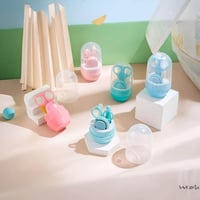 طقم العناية بأظافر الطفل - مجموعة 4 في 1 مع حافظة