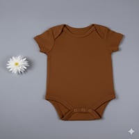 طقم من ثلاث قطع بودي سوت سادة و دنغري مخطط مع جوار...