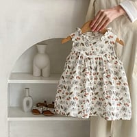 فستان أطفال ذات نقشة