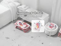 حوض استحمام للأطفال قابل للطي – وردي