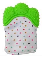 عضاضات سيلكون على شكل قفاز - وردي