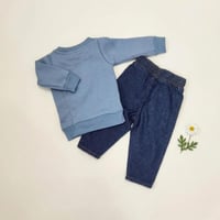 ملابس أطفال ميني ماوس – بلوزة قطن وبنطال جينز