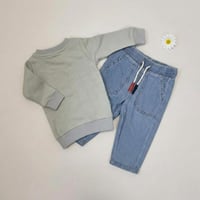 ملابس أطفال ميني ماوس – بلوزة قطن وبنطال جينز