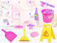 مجموعة ألعاب التنظيف للأطفال