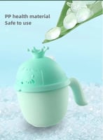 كوب استحمام للأطفال -اخضر
