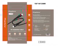 فان فون - كيبل تايب سي تو تايب سي قماش بطول 1 متر