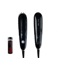 فرشاة فرد الشعر الحرارية سلك- أسود