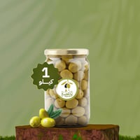 مخلل زيتون الجوف بالخل 1 كيلو