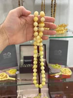 سبحة كهرمان طبيعي