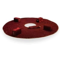 فرشة دائرية قطر ملكي فاخر 3*3 مع فتحه للنار 75سم