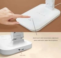 مصابيح مكتبية قابلة للتعديل مع منفذ شحن USB، مصباح...