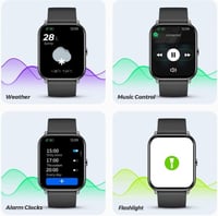 ساوند بيتس ساعة ذكية 1.85 انش 3 لتتبع اللياقة البد...