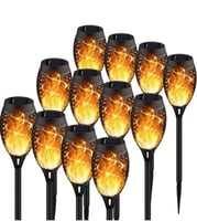 مجموع مصابيح متطورة بالطاقة الشمسية، اضواء ليد بشك...