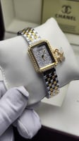 ساعة شانيل نسائي بطارية مع كامل الملحقات