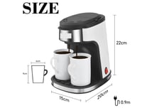 الة صنع القهوة 240 مل 450 واط