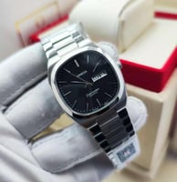 ساعة اوميغا استل ستيل ماستر كوالتي بكامل المحلقات