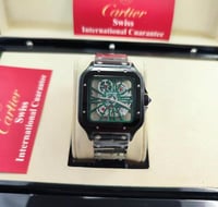 ساعة كارتير سانتوس مع كامل المحلقات ماستركوالتي