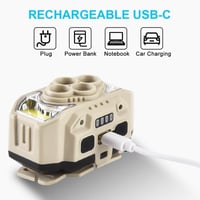 بكج التوفير كشاف من شركة 360 الاصلي وكشاف راس متعد...