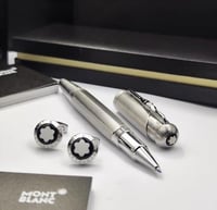 قلم مونت بلاك مع كبكات وكامل الملحقات