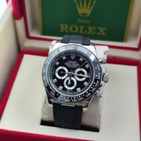 ساعة رولكس ربل رجالي بطارية كونو جراف استل ستيل ها...