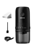 مطحنة القهوة v60 المحمولة مع 40 إعدادًا قابلًا للت...