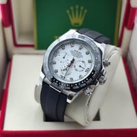 ساعة رولكس ربل رجالي بطارية كونو جراف استل ستيل ها...