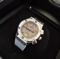 ساعة هوبلت نسائي ماستر كوالتي بطارية مع كامل المحق...