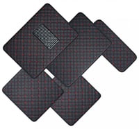 دايموند فرشة ارضية جلد 5 قطعة مناسب لجميع السيارات