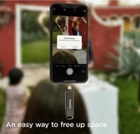 سانديسك ذاكرة فلاش USB لجوال ايفون 64 جيجابايت، رم...