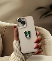 ملصق معدني الاهلي 3m للجوال او غيره