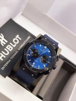 ساعة هوبلت رجالي درجة اولى مع كرت الماركة وكامل مل...