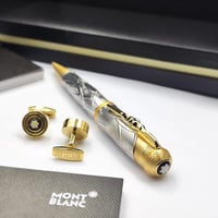 قلم مونت بلاك مع كبكات وكامل الملحقات