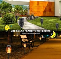 مجموع مصابيح متطورة بالطاقة الشمسية، اضواء ليد بشك...