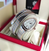 ساعه بولغاري نسائي هاي كوالتي استل ستيل بكامل المل...