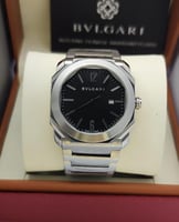 ساعة بولغاري رجالي كرت الماركة وكامل المحتويات